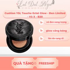 Cushion YSL Touche Eclat Glow - Đen Limited - Vỏ X