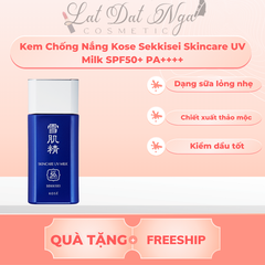 Kem Chống Nắng Kose Sekkisei Skincare UV Milk SPF50+ PA++++