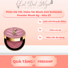Phấn Má YSL Make Me Blush 24H Buildable Powder Blush 6g