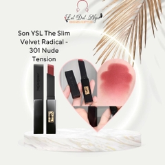Son YSL The Slim Velvet Radical ( Đen )