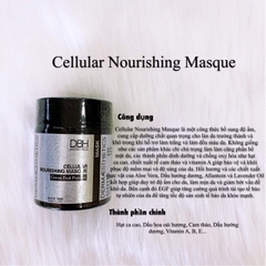 Mặt Nạ Làm Sáng, Trẻ Hóa Da DBH Cellular Nourishing Masque - Mask CoCoa