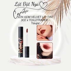 SON KEM VELVET LIP TINT 3CE x TOILETPAPER