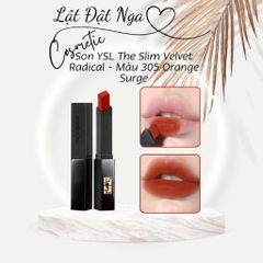 Son YSL The Slim Velvet Radical ( Đen )