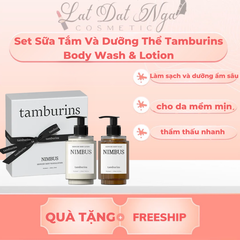 Set Sữa Tắm Và Dưỡng Thể Tamburins Body Wash & Lotion