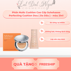 Phấn Nước Cushion Cao Cấp Sulwhasoo Perfecting Cushion Dou ( Da Dầu )