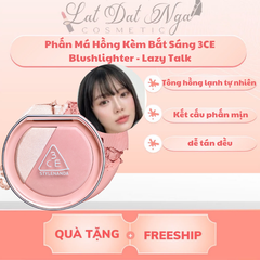 Phấn Má Hồng Kèm Bắt Sáng 3CE Blushlighter