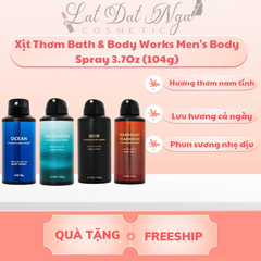 Xịt Thơm Bath & Body Works Men's Body Spray 3.7Oz (104g)