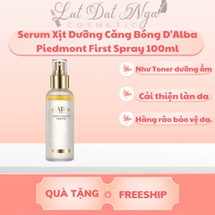 Serum Xịt Dưỡng Căng Bóng D'Alba Piedmont First Spray 100ml