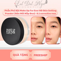 Phấn Phủ Bột Make Up For Ever HD Skin Setting Powder ( Bản Mới Nắp Đen)