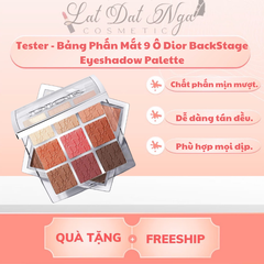 Tester - Bảng Phấn Mắt 9 Ô Dior BackStage Eyeshadow Palette