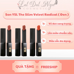 Son YSL The Slim Velvet Radical ( Đen )