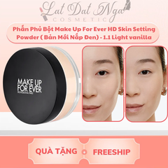 Phấn Phủ Bột Make Up For Ever HD Skin Setting Powder ( Bản Mới Nắp Đen)