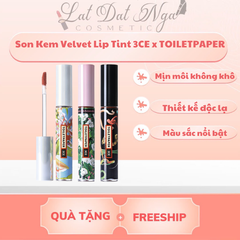 SON KEM VELVET LIP TINT 3CE x TOILETPAPER