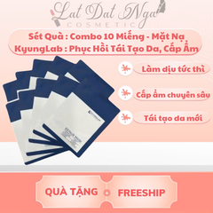Sét Quà : Combo 10 Miếng - Mặt Nạ KyungLab : Phục Hồi Tái Tạo Da, Cấp Ẩm