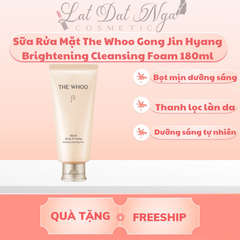 Sữa Rửa Mặt The Whoo Gong Jin Hyang Brightening Cleansing Foam 180ml