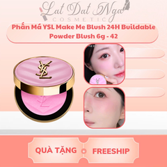 Phấn Má YSL Make Me Blush 24H Buildable Powder Blush 6g