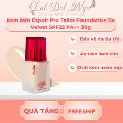 Kem Nền Espoir Pro Tailor Foundation Be Velvet SPF22 PA++ 30g