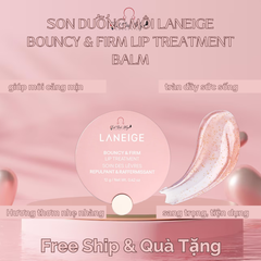 Son Dưỡng Môi Laneige Bouncy & Firm Lip Treatment Balm ( Dạng Hũ Mẫu Mới )
