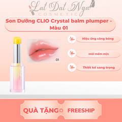 Son Dưỡng CLIO Crystal balm plumper