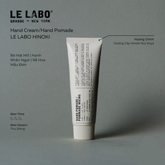 Kem Tay Le Labo Hand Pomade Pommade Mains 55ml