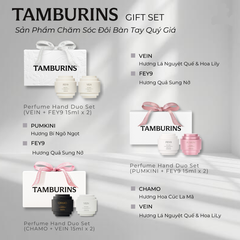Set Kem Tay Tamburins Gift Set Shell X Hand Duo Collection 15ml x 2