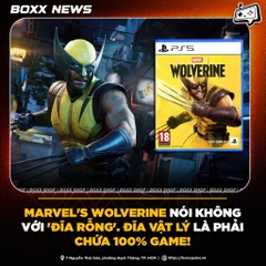 Marvel's Wolverine Nói Không Với 'Đĩa Rỗng' - Đĩa Vật Lý Là Phải Chứa 100% Game!