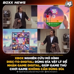 Xbox Disc-to-Digital: Từ đĩa vật lý thành game digital, game thủ chơi game không cần dùng đĩa.