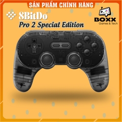 Tay cầm chơi game 8Bitdo Pro 2 cho Nintendo Switch, Windows, Mac, Điện thoại