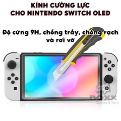Kính cường lực cho Nintendo Switch Oled, tấm dán màn hình Nintendo Switch Oled