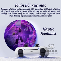 Cổng sạc Type-C tay cầm PS5 DualSense Galactic Purple