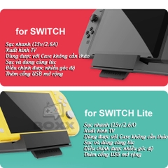 Jumpgate Dock cho Nintendo Switch OLED chính hãng Skull & Co