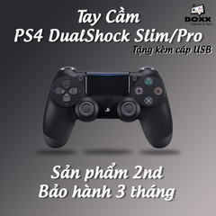 Tay cầm PS4 chính hãng 2nd màu limited, tay cầm ps4 dualshock kèm quà tặng