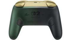 Tay cầm Nintendo Switch 2 Pro Controller Zelda 40th góc nghiêng