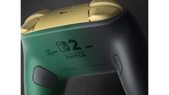 Mặt sau tay cầm Nintendo Switch 2 Pro Controller Zelda 40th Edition