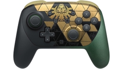 Mặt trước tay cầm Nintendo Switch 2 Pro Controller Zelda 40th Edition