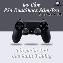 Tay cầm PS4 chính hãng 2nd nhiều màu, tay cầm ps4 dualshock kèm quà tặng