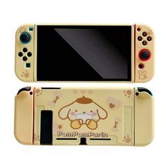Case trong suốt cho Nintendo Switch V2, Ốp nhựa cứng trong suốt cho Nintendo Switch V2