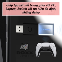 USB Bluetooth cho tay cầm Xbox, PS4, PS5, Pro Controller chính hãng Dobe