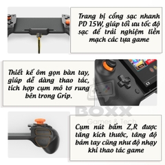 Tay cầm điều khiển cho Nintendo Switch, Controller Grip Nintendo Switch chính hãng Dobe