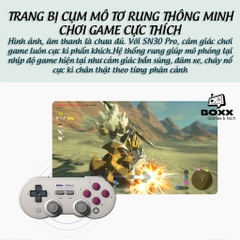 Tay cầm chơi game bluetooth 8Bitdo SN30 Pro - Dùng cho Nintendo Switch, Windows, Mac, Xbox, PS4