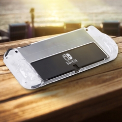 Case trong suốt cho Nintendo Switch Oled, Ốp nhựa cứng trong suốt cho Switch Oled