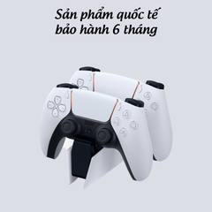 Đế sạc tay cầm PS5 DualSense - PlayStation 5, Dock sạc nhanh cho tay cầm PS5 chính hãng Sony