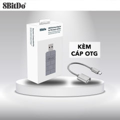 USB 8Bitdo cho tay cầm Xbox, PS4, PS5, Pro Controller