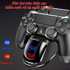 Đế sạc tay cầm PS4 Oivo