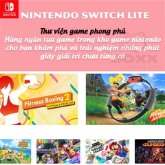 Máy game Nintendo Switch Lite - Màu Cool Blue, bảo hành 12 tháng kèm quà tặng