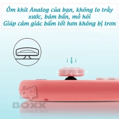 Núm bọc Chân Mèo cho Nintendo Switch, Nintendo Switch Oled bộ 4 nút chính hãng GeekShare