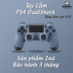 Tay cầm PS4 chính hãng 2nd nhiều màu, tay cầm ps4 dualshock kèm quà tặng