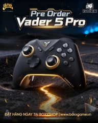 Tay cầm Flydigi Vader 5 Pro hỗ trợ Macro, Phím Cơ, Polling Rate 1000Hz cho Nintendo Switch, PC, Laptop, Steam Deck