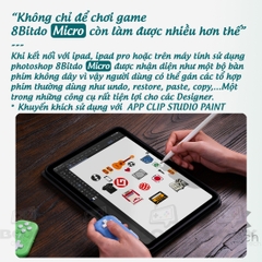 Tay Cầm Chơi Game Bluetooth 8BitDo Micro cho Nintendo Switch
