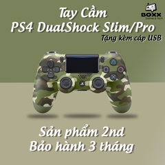 Tay cầm PS4 chính hãng 2nd nhiều màu, tay cầm ps4 dualshock kèm quà tặng